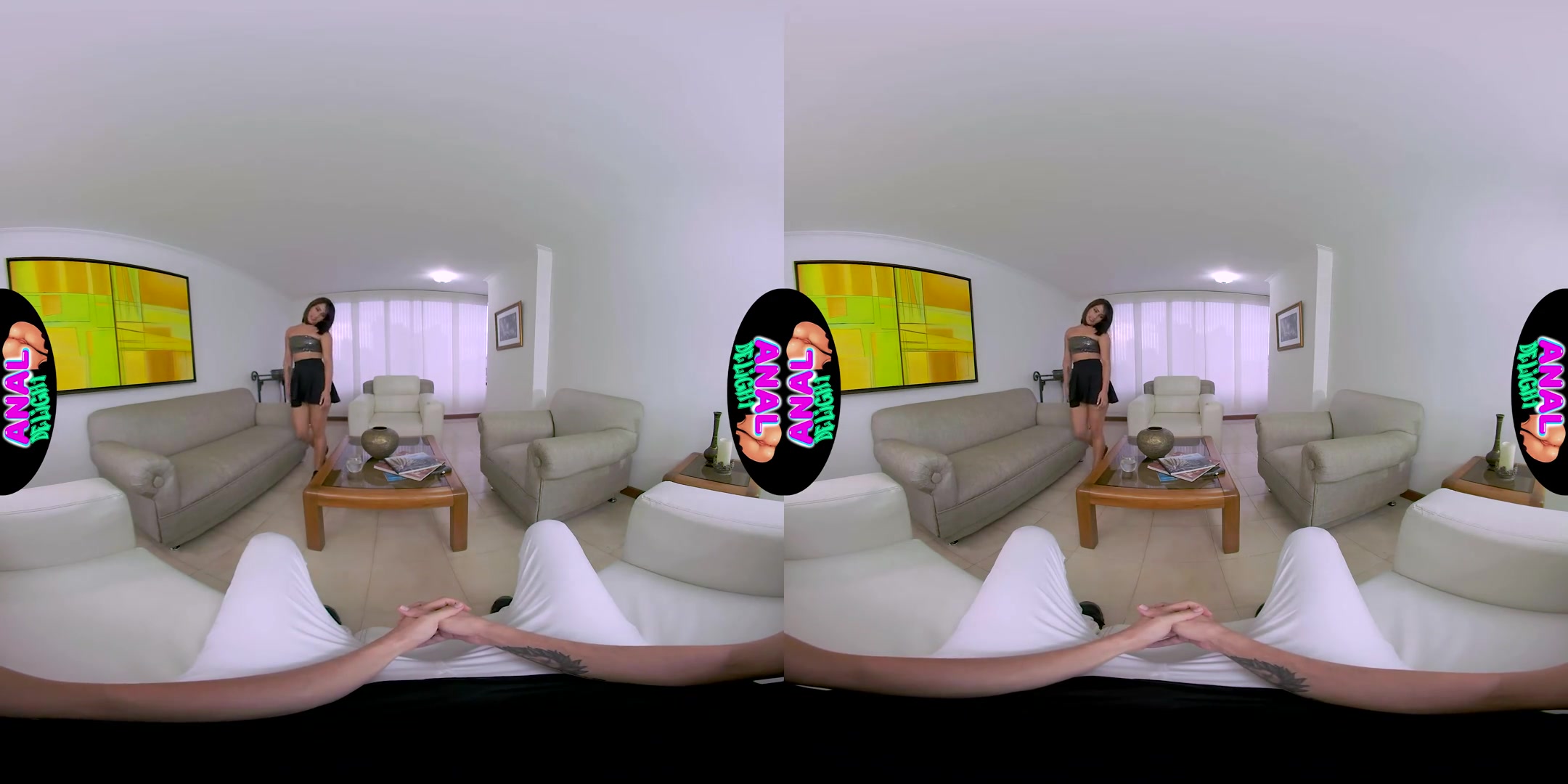 Pleasant Time Before The Party - Hot Brunette Anal Hardcore POV