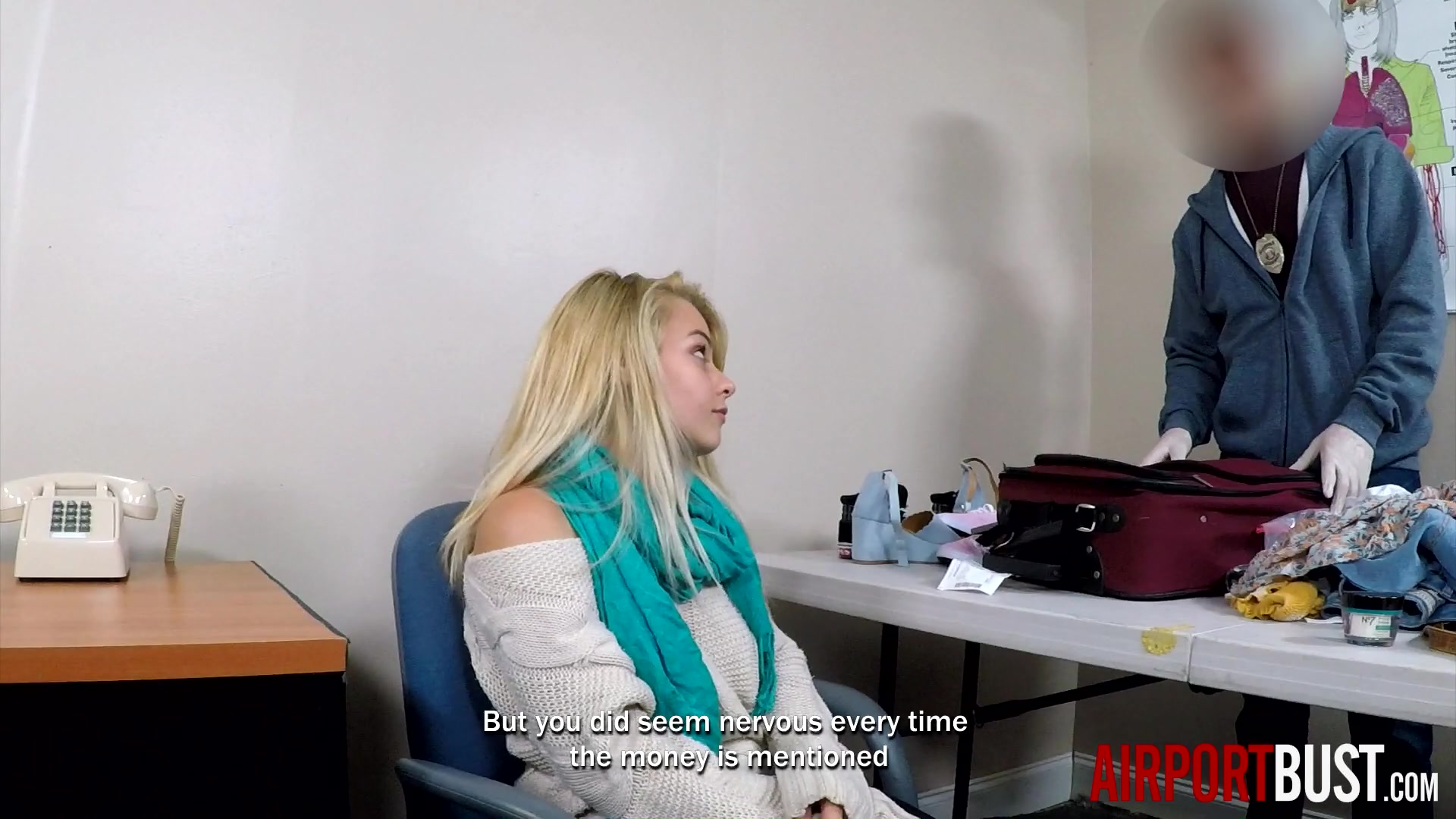 Petite teen 18+ Punished For Smuggling