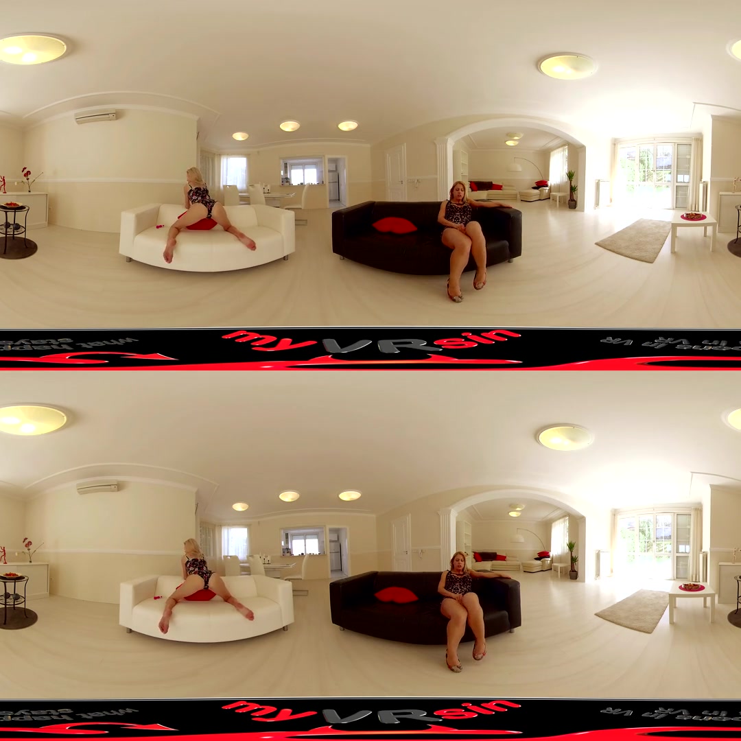 Nikky Thorne & Monique Woods in Lesbian Masturbation Contesn Round One - myVRsin