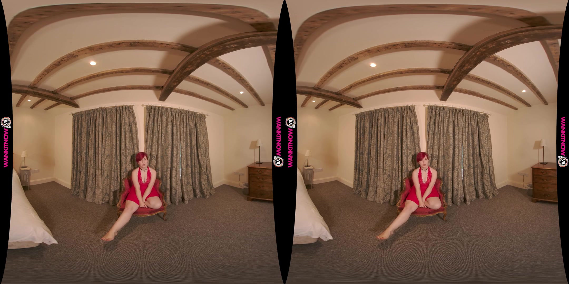 Red Light, Green Light; Hot Redhead Solo Masturbation