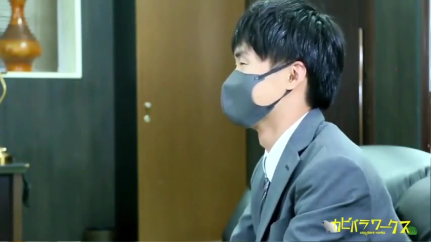 Japanese Handsome Boss Bonks Officer