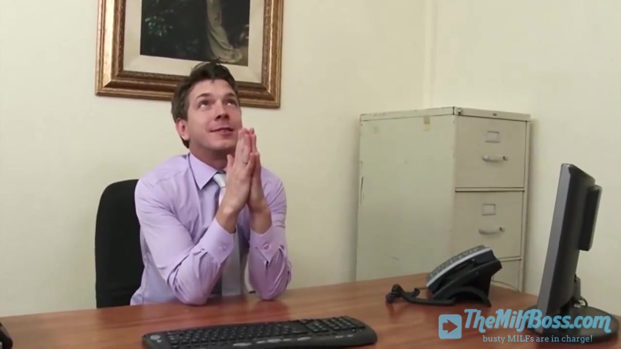 Horny Boss Nails Secretary