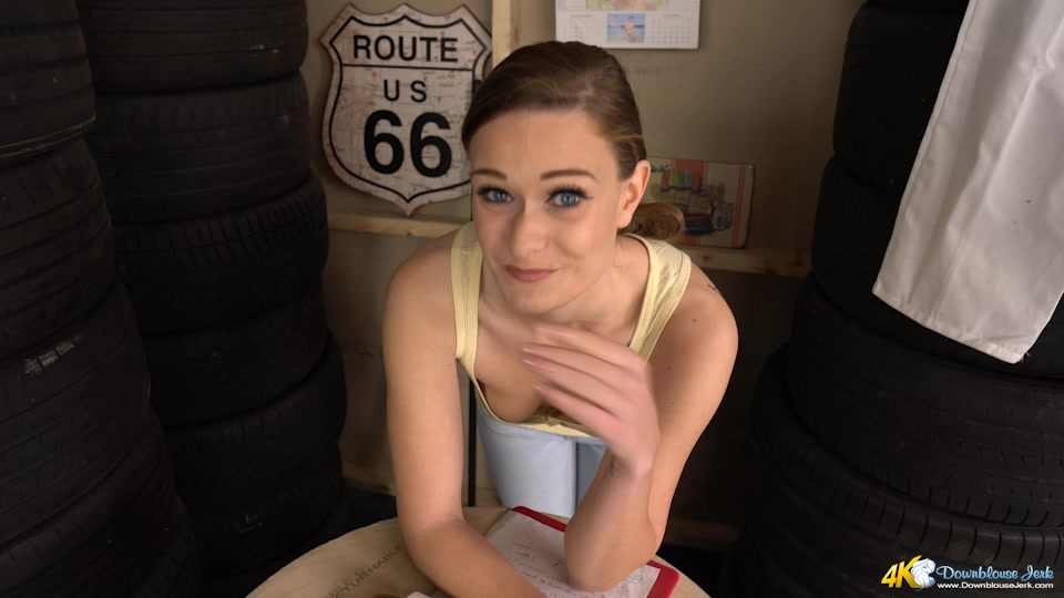Honour May in Take Me For A Ride - DownblouseJerk