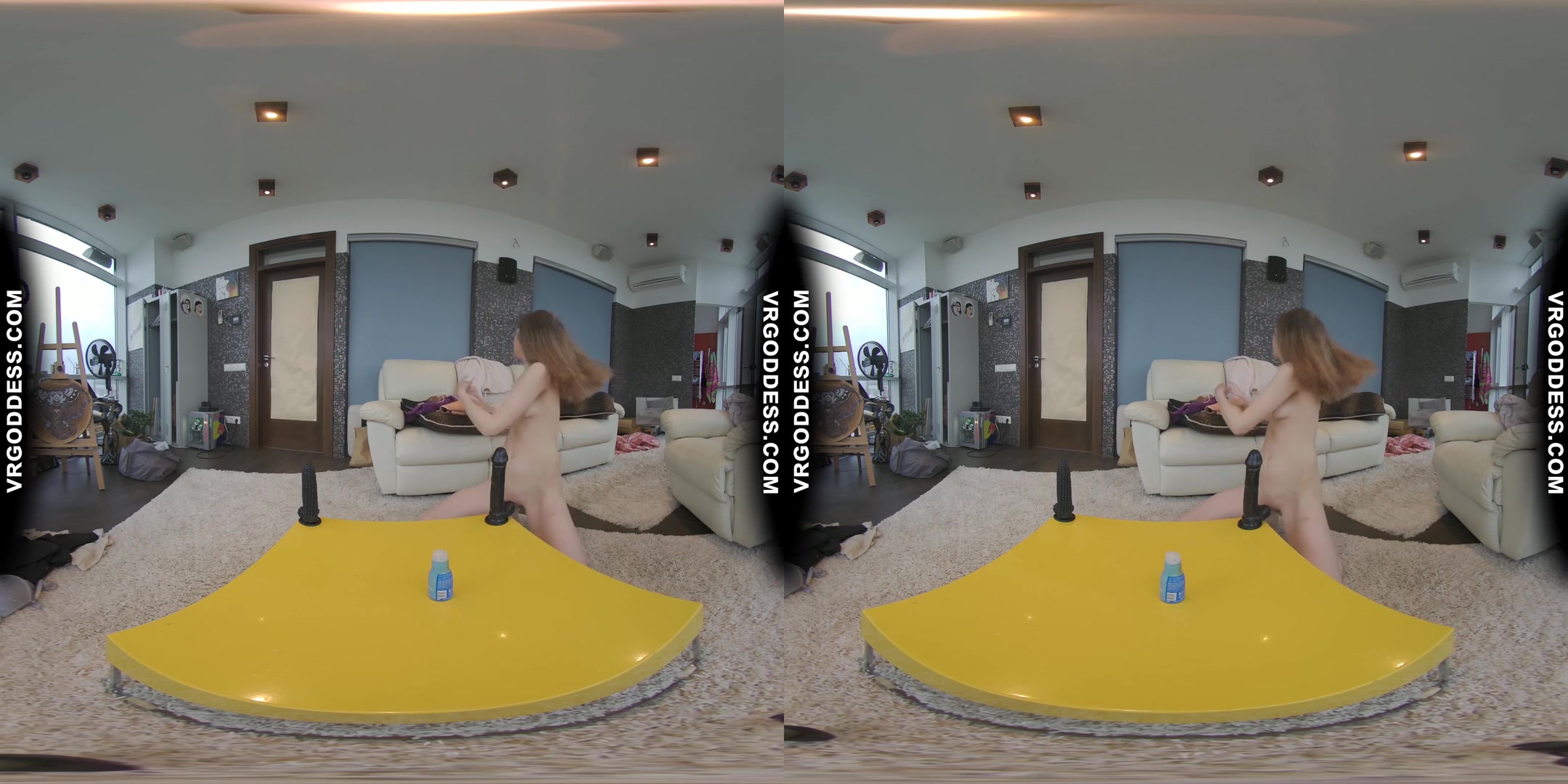 New Girl Josie Plays The Will It Fit Game With Some Brutally Big Dildos