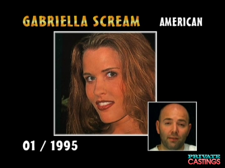 Perfect babe Gabrielle Scream in the Private Casting