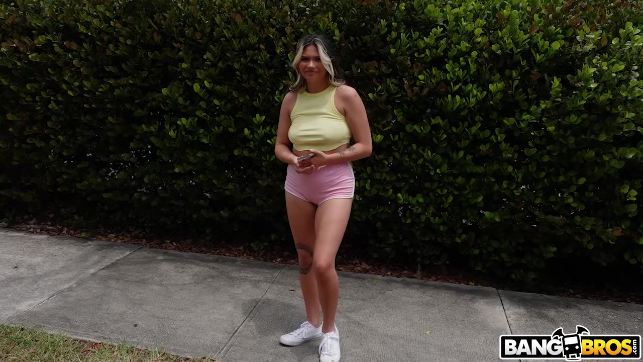 Kaia Is All Smiles All Tits
