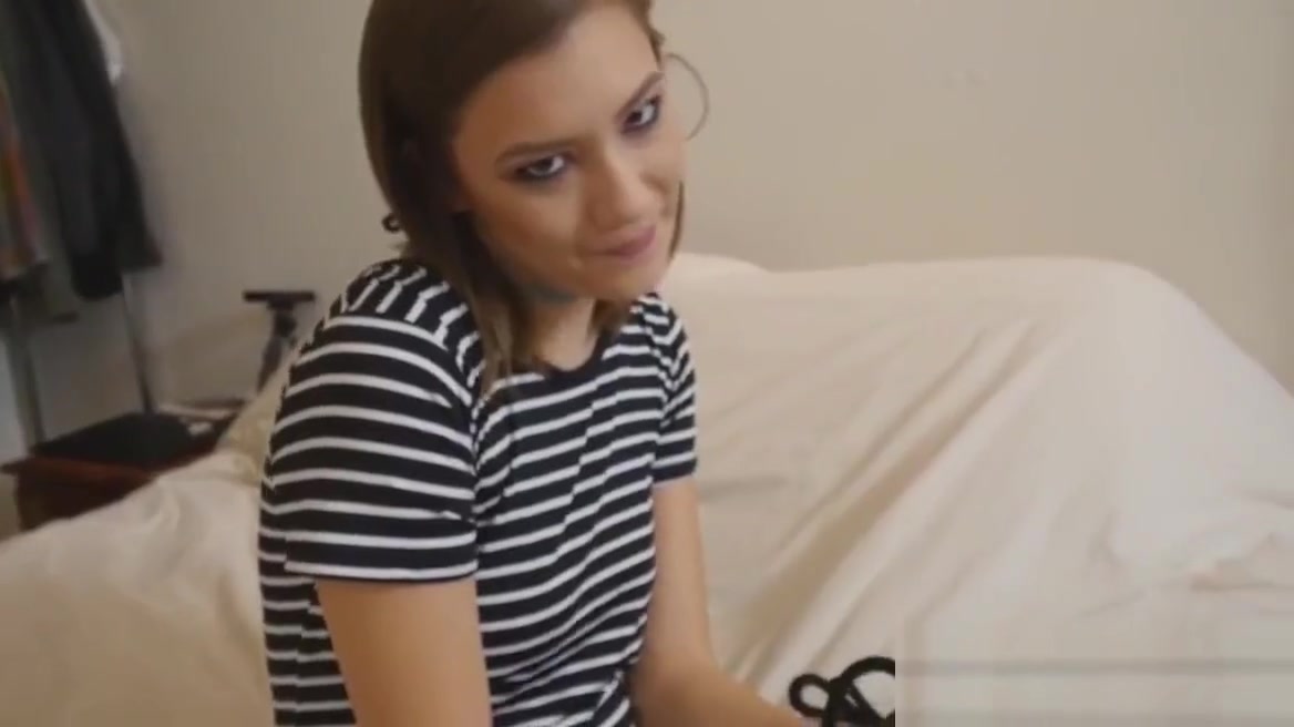 Sexy stepsister rides
