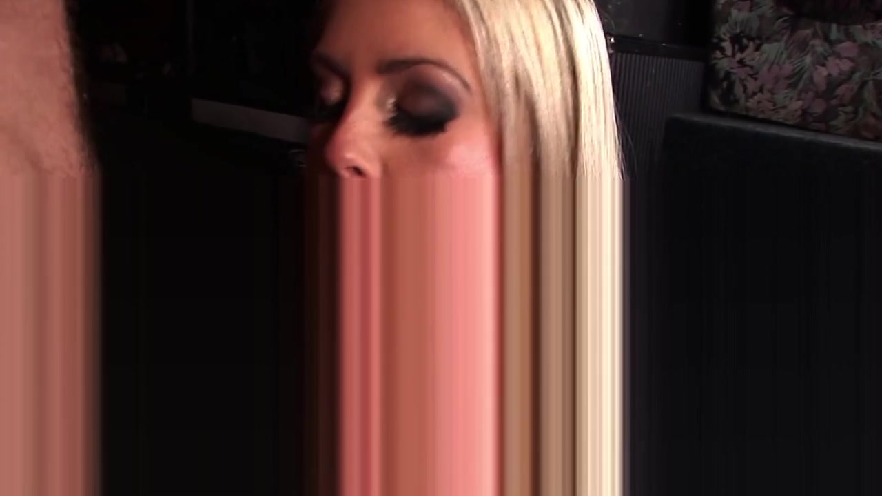 Seductive Blonde Chows Down On Cock And Gets - Angela Devil
