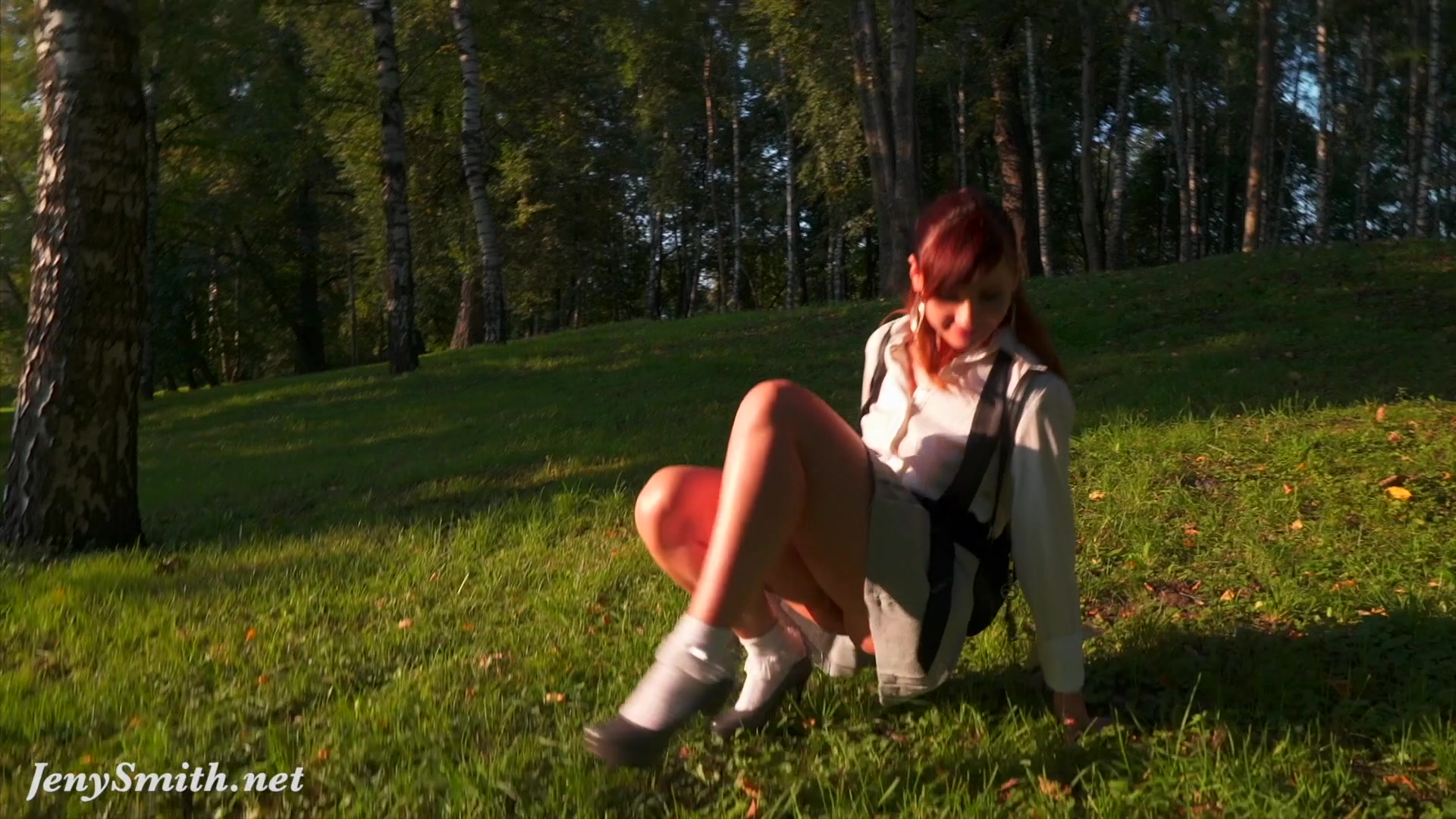 Anime Hentai Style Up Skirt Flashing by Jeny Smith