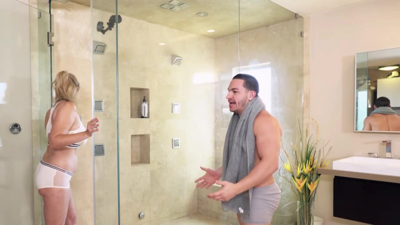 we have to take a shower together