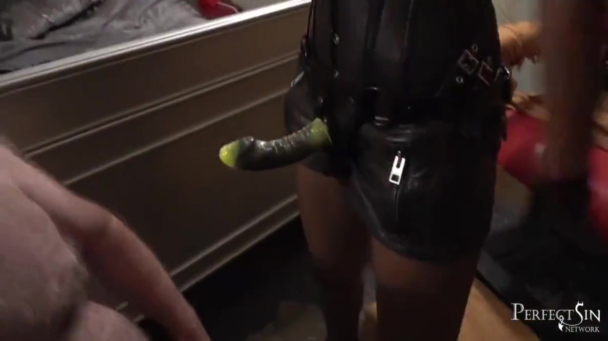 Cock-hungry Doormat - Dildo Sucking And Trampling