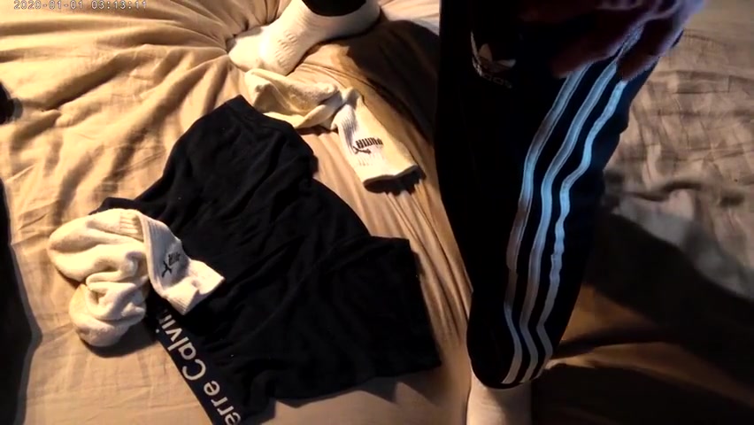 Boy Chav Wanks With Mates Gear