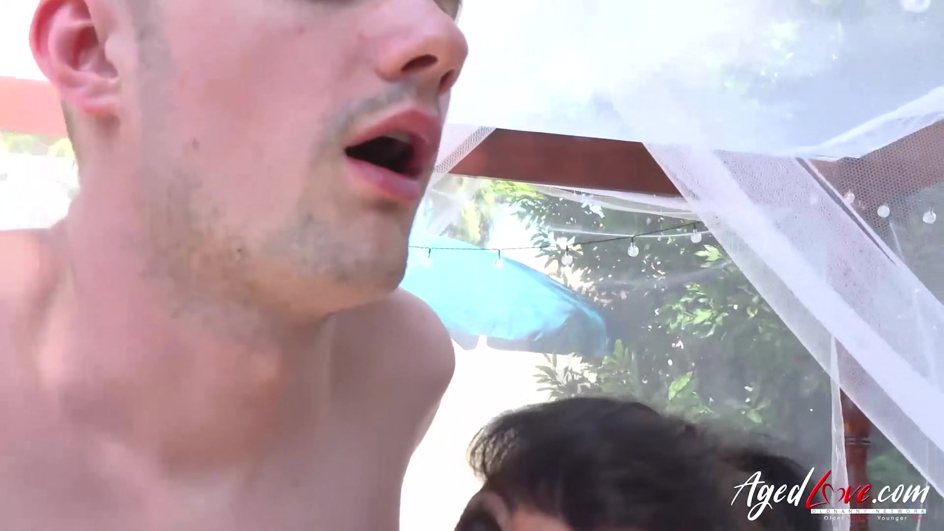 AGEDLOVE Big dick from Sam in fat hairy pussy