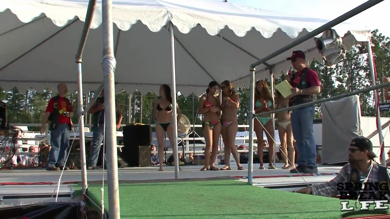 Naked Slip-n-Slide and Biker Bikini Contest - SpringBreakLife