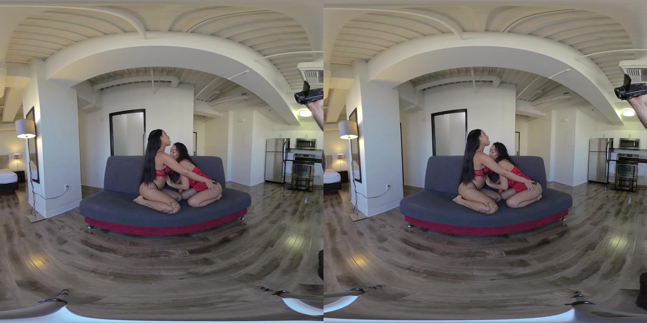 Maya Farrell and Sarah Fuck Two Guys - TadPoleXXXStudio