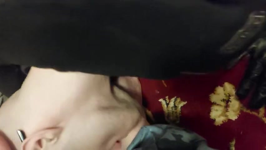 Master Cop boots socks feet licking