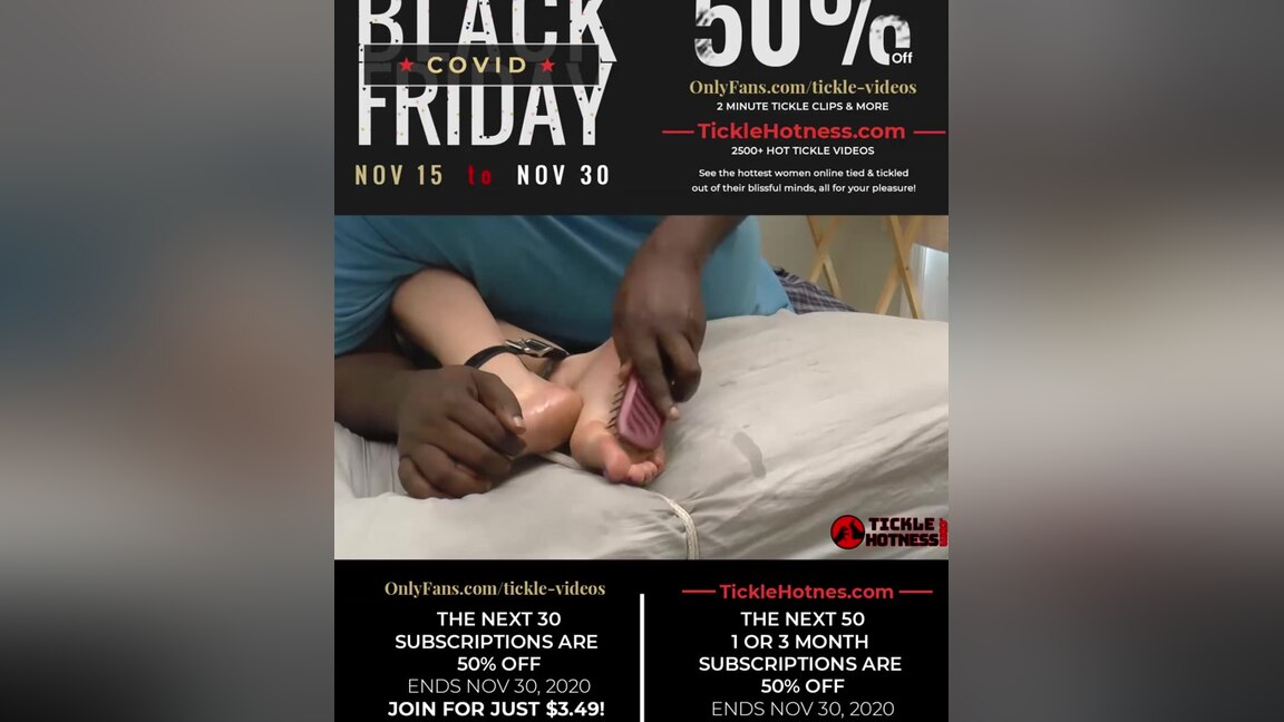 Black Covid Friday Special - Ticklevideos