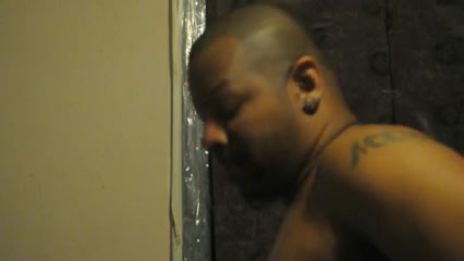 Homemade video of an Ebony worshiping her hubby's rod