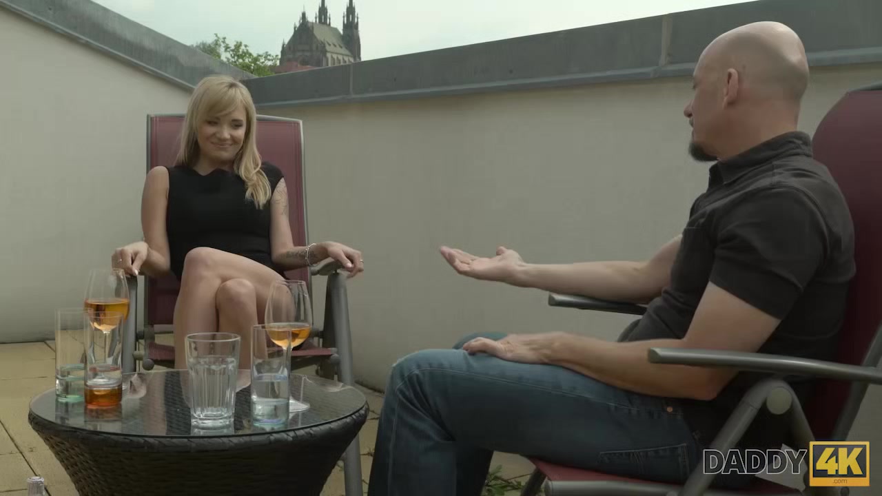 DADDY4K. Step daddy pays teen 18+ lassie Angel Piaff for quick sex but they get caught