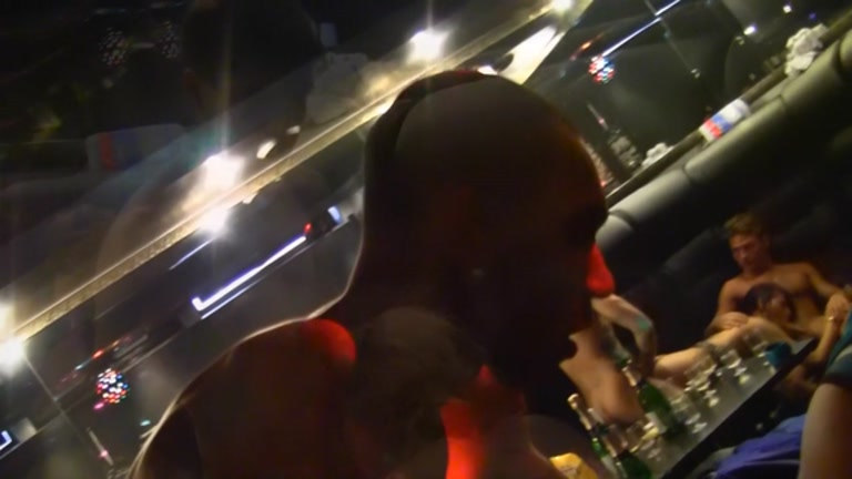 student 18+ party group sex in the bar