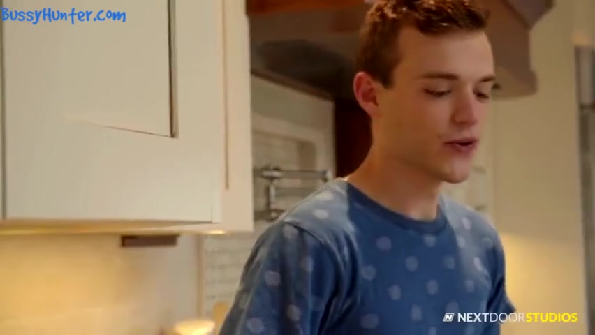 Little Stepbrother Caught Watching, Joins In