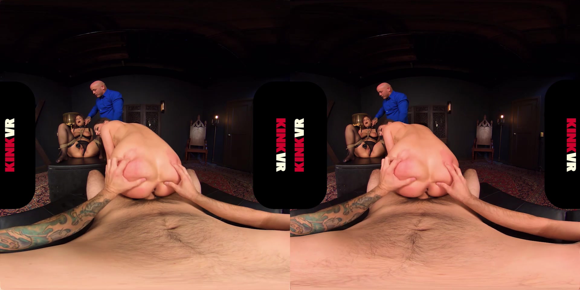 Kacie Castle & Syren de Mer in King of the Castle - KinkVR