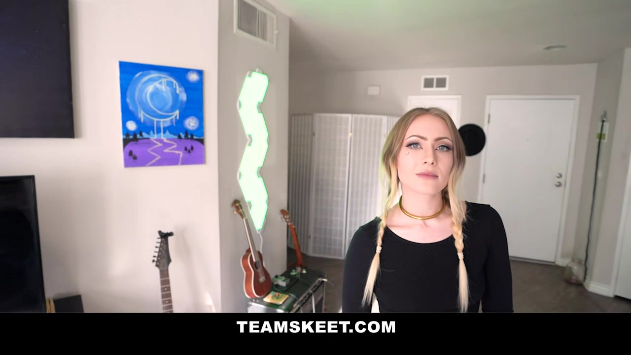 TeamSkeet - Inked Curvy teen 18+ Trades Sex For A Free Room