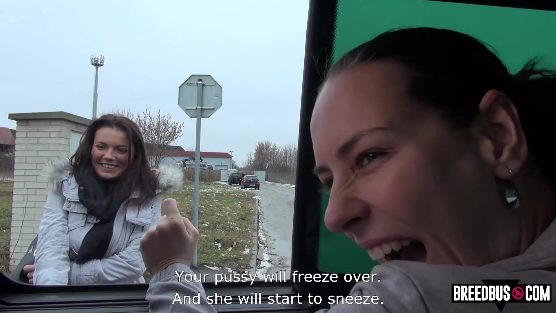 Hop on the BreedBus! Threesome with Vanessa Decker, Luke Hotrod and Mea Melone