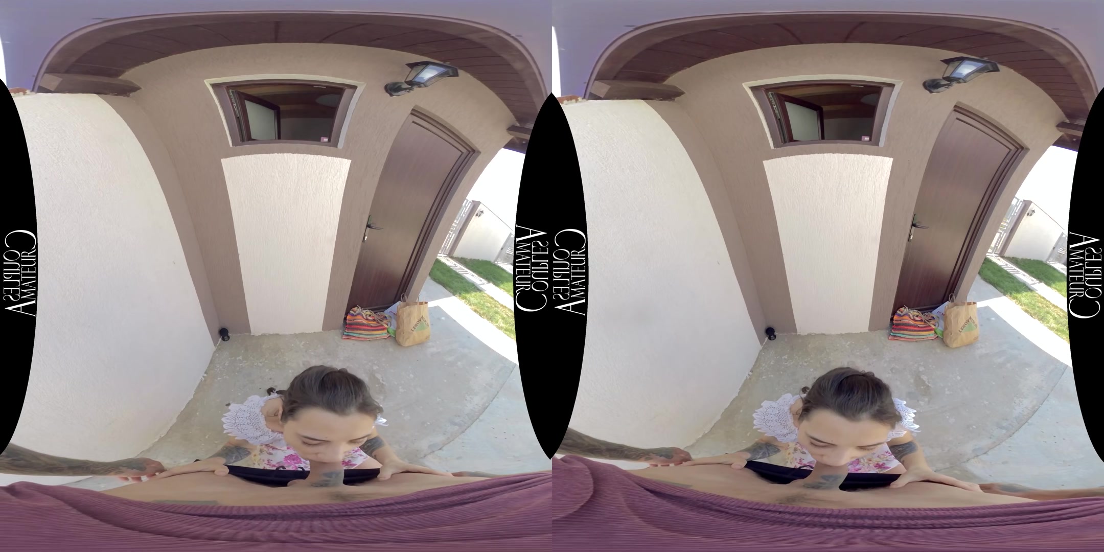 Helping My Neighbour With A Face Full Of Cum - AmateurCouplesVR