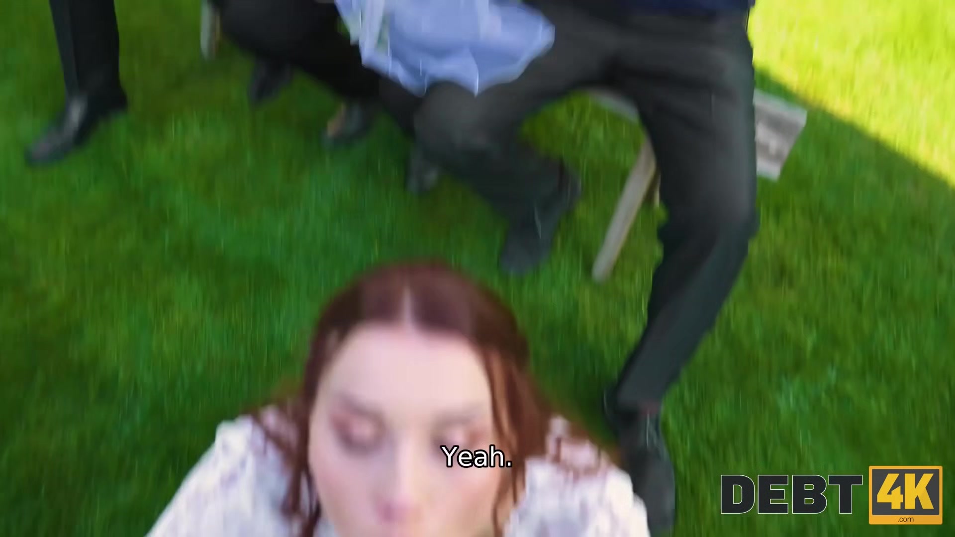 DEBT4k. Collecting the Brides Pussy