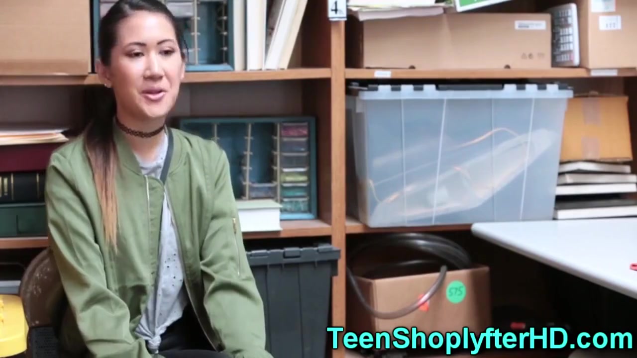Asian Shoplifter Fucked