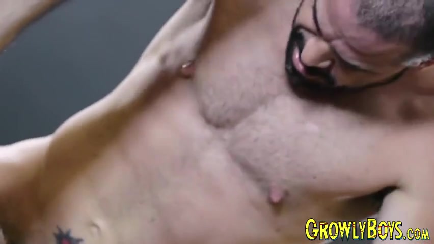 Step daddy Pins His Lover Down And Fucks His Tight Butt Hole Hard