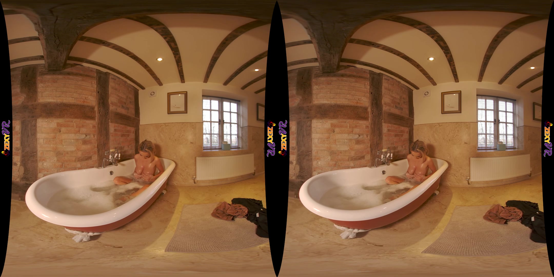 Bath Time Fun featuring Bethany Morgan - ZexyVR