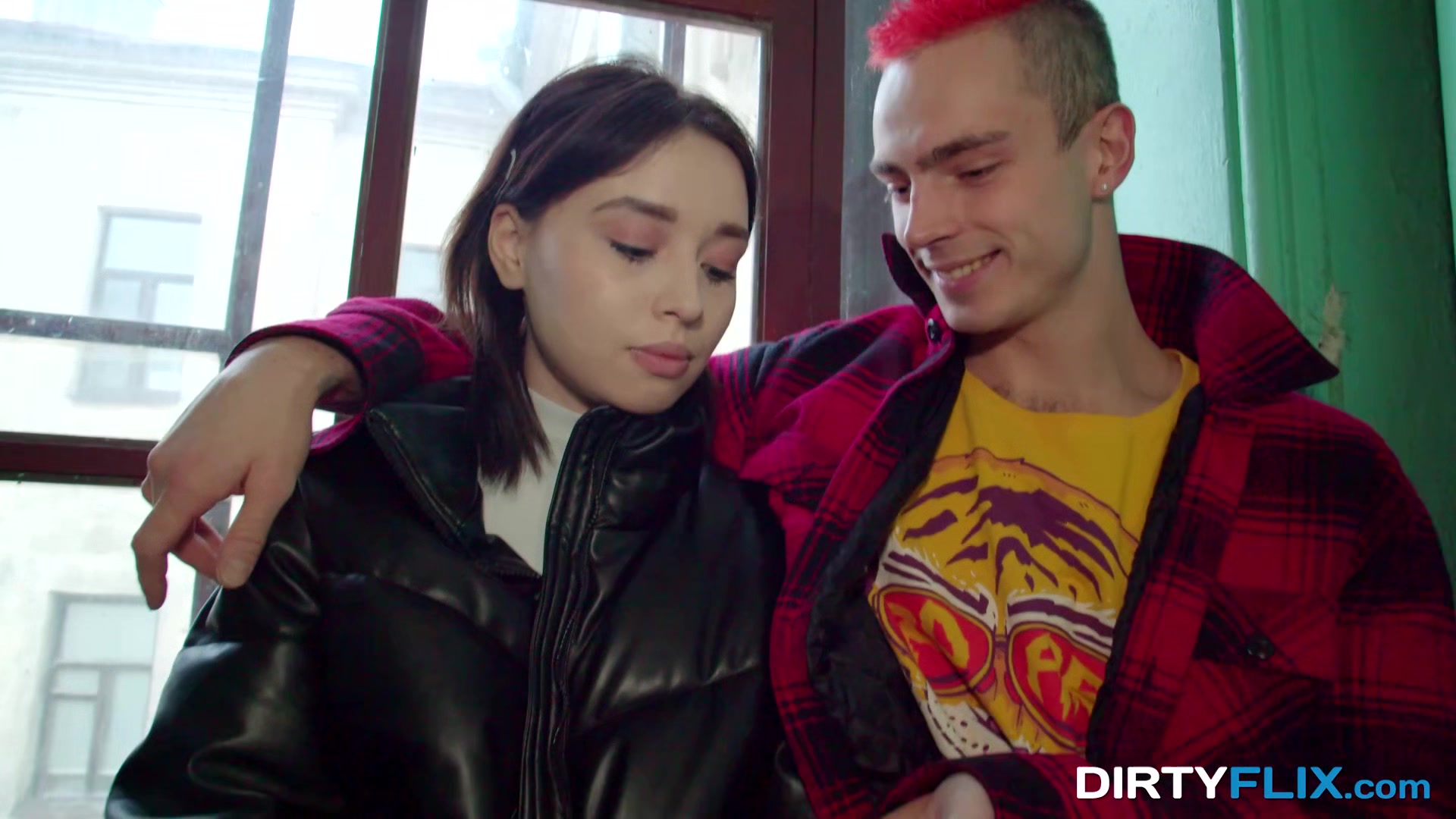 Dirty Flix - Karolina Geiman - Fresh nerdy teen 18+ pleasure fuck