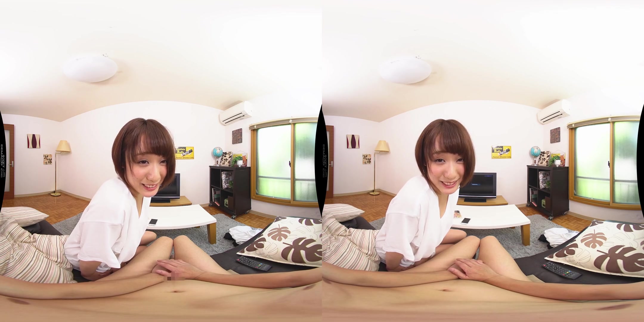 The Big Tit Girls Next Door is Locked out of her House Completely Naked! - Japanese Petite Blowjob Creampie