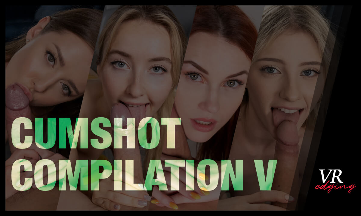 Cumshot Compilation V in Sitting Position - VRedging