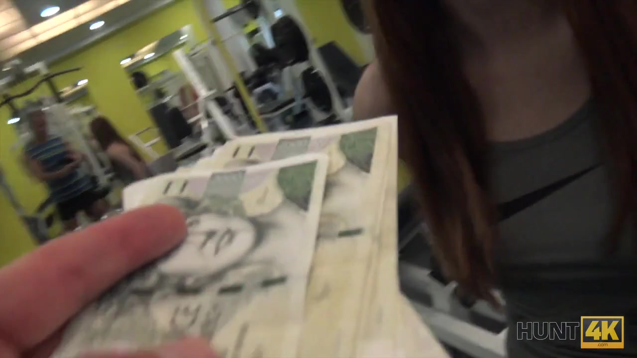 HUNT4K. Hunter pays boy cash to fuck his girlfriend in front of him