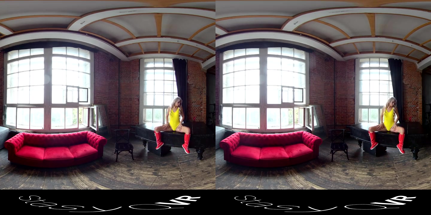 VR porn - Boots 'n Blondes - StasyQ VR