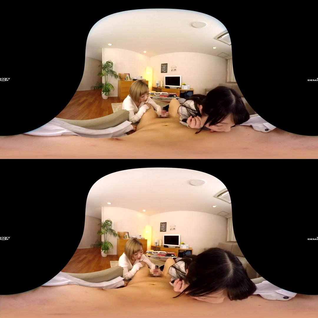 Becomes Your Stepsister 4 - FFM Asian Blowjob Threesome