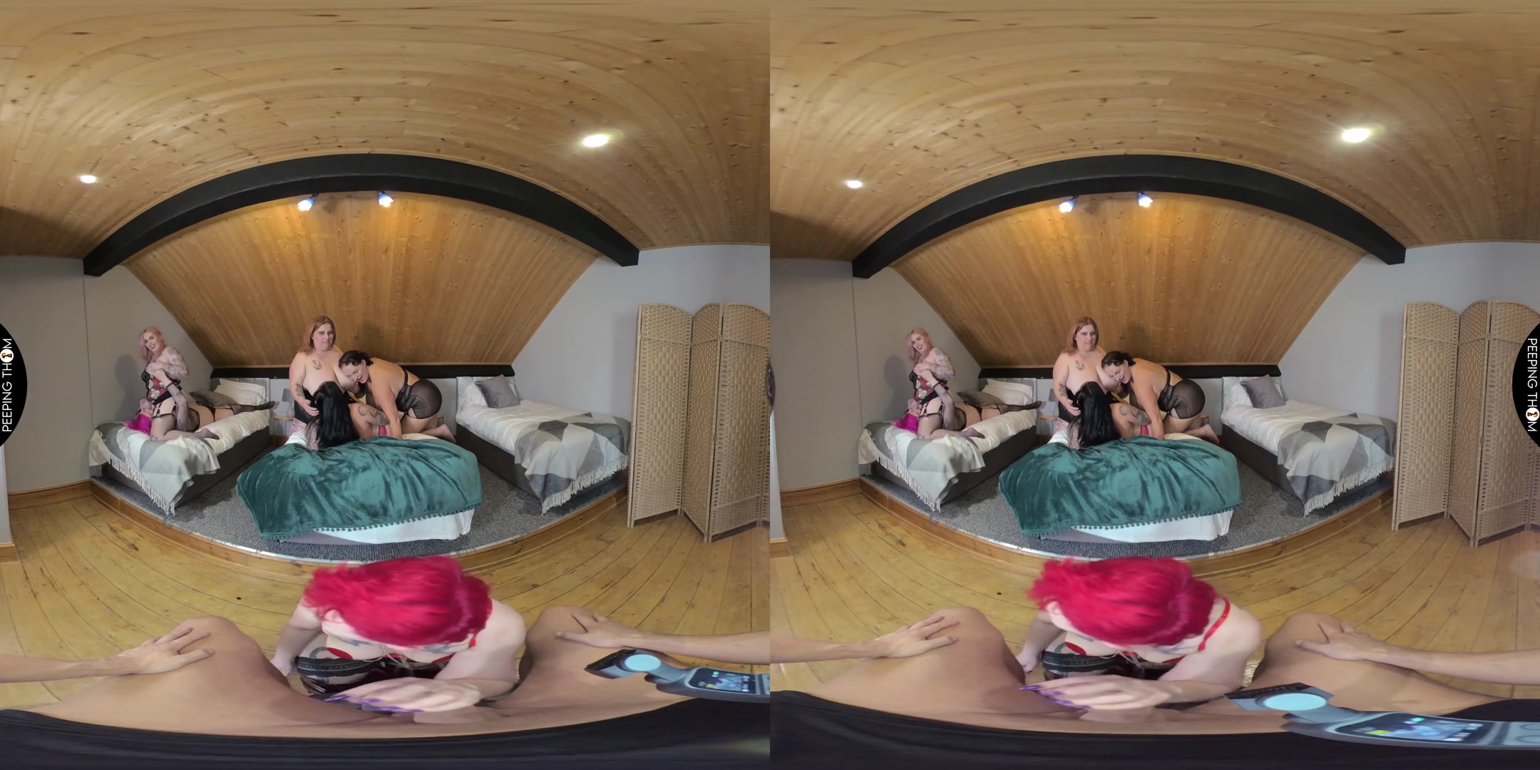 Six Girl Filmed Blowjob Challenge - PeepingThom
