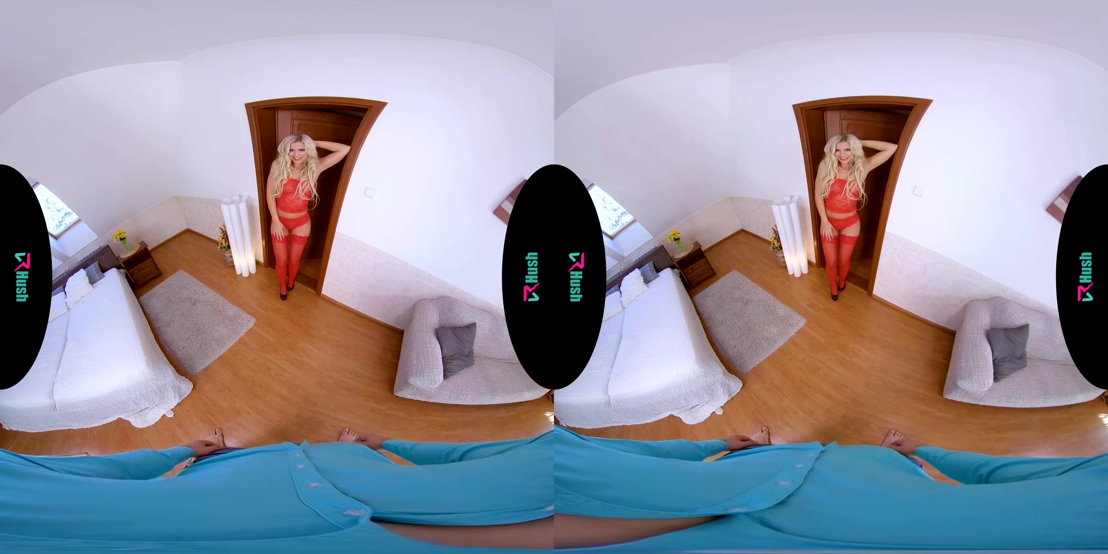 Meet Me In The Bedroom! - Sexy Blonde Pov - Sexlikereal