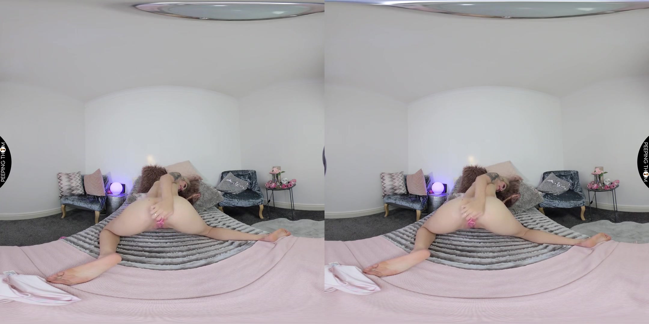 Lolipops My Pussy; Cute and Slutty Blonde Solo - SexLikeReal