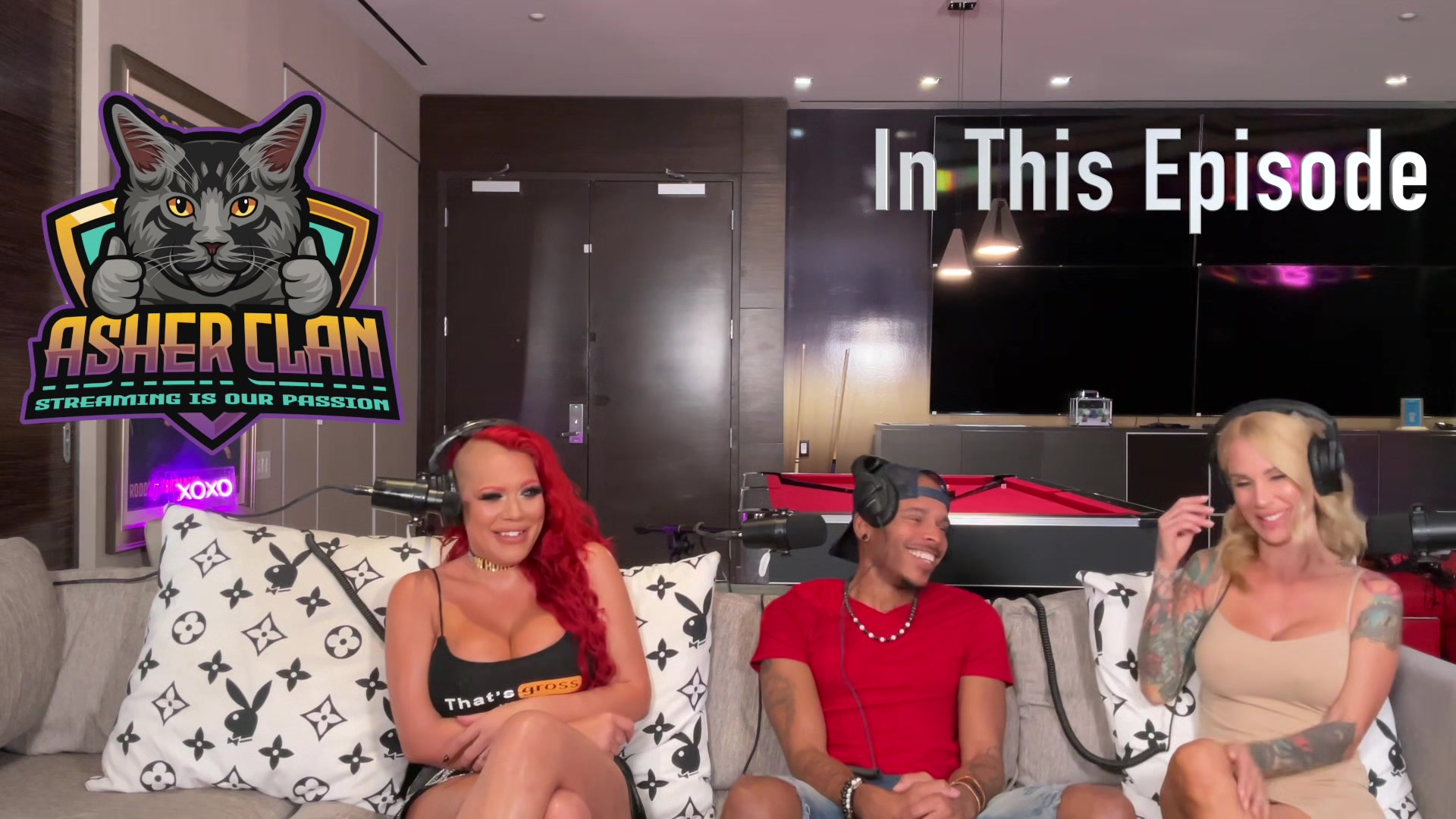 Asher Clan Podcast Stream - Sarah Jessie, Musa Phoenix and MsRedXXX