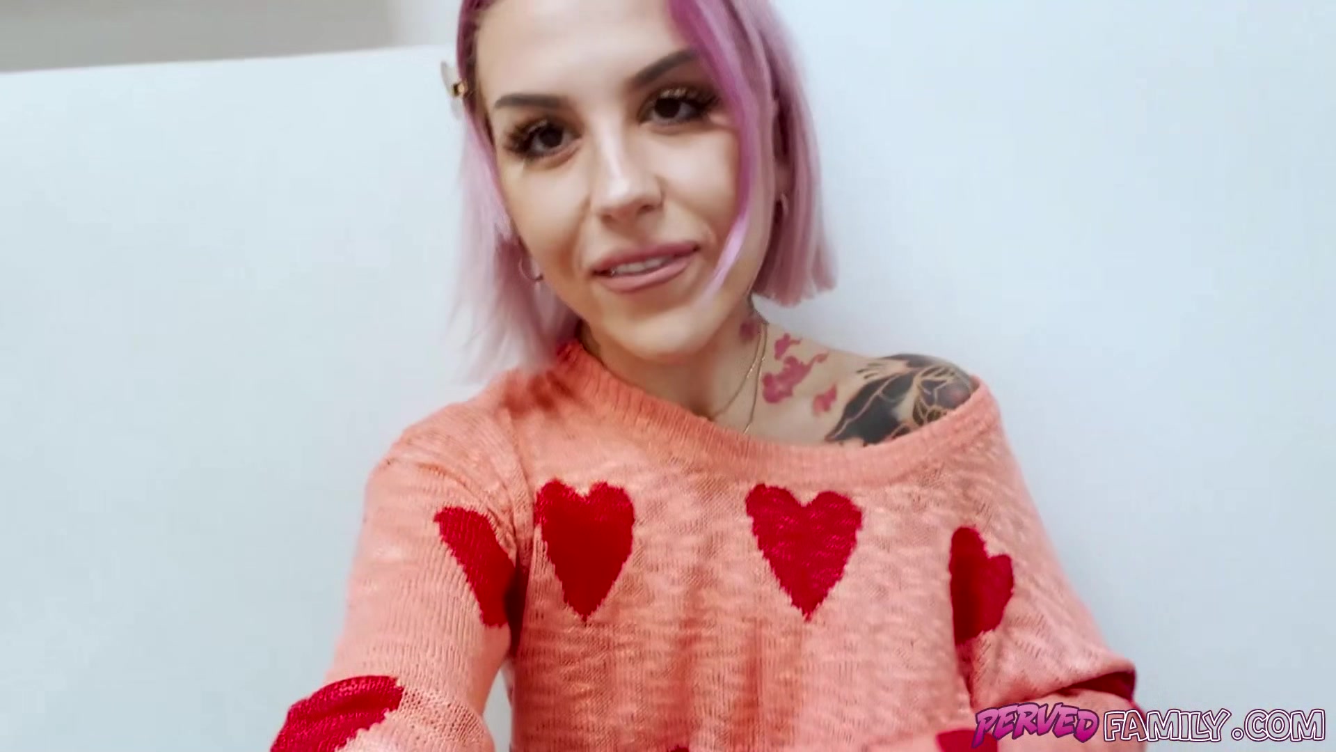 When your stepdaughter shows a video of her masturbating