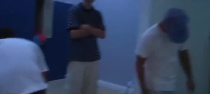 College shower hazing with gay oral sex