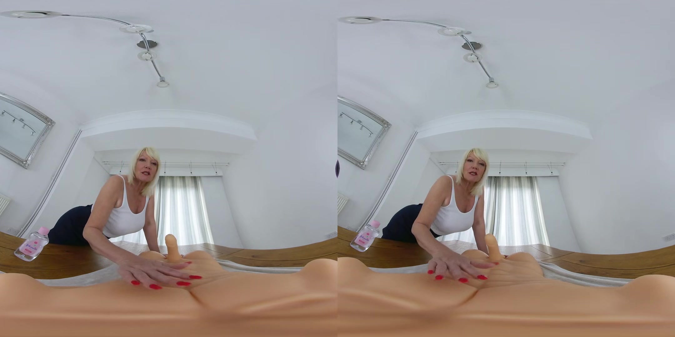 Milf Amy, Oily Massage - Busty British MILF Fucks Tommy Torso