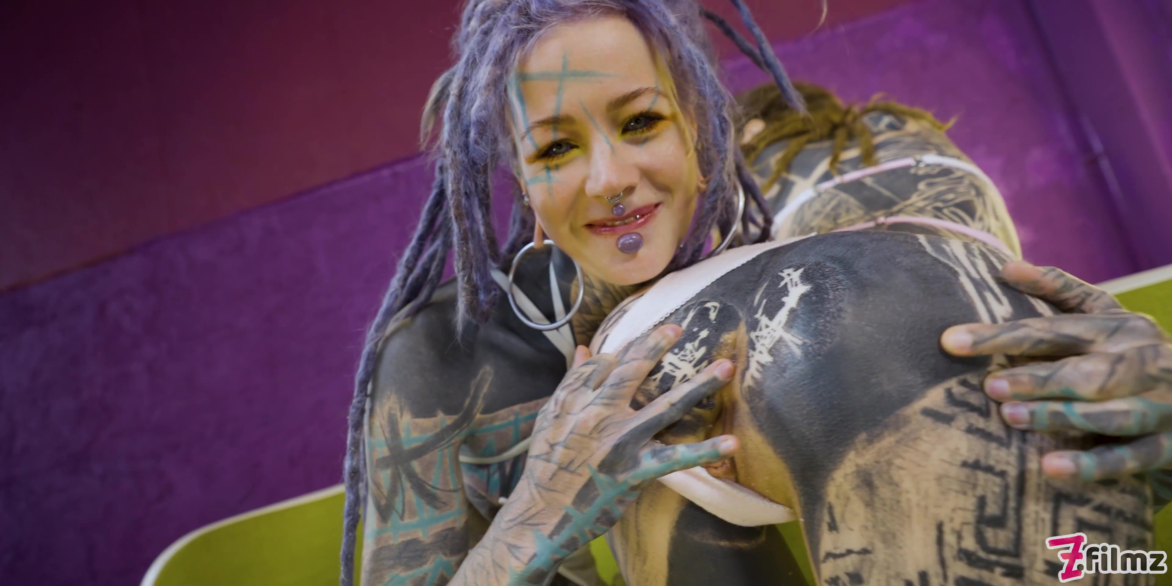 Alternative Tattoo teens 18+ Fucking Each Other With Crazy Toys
