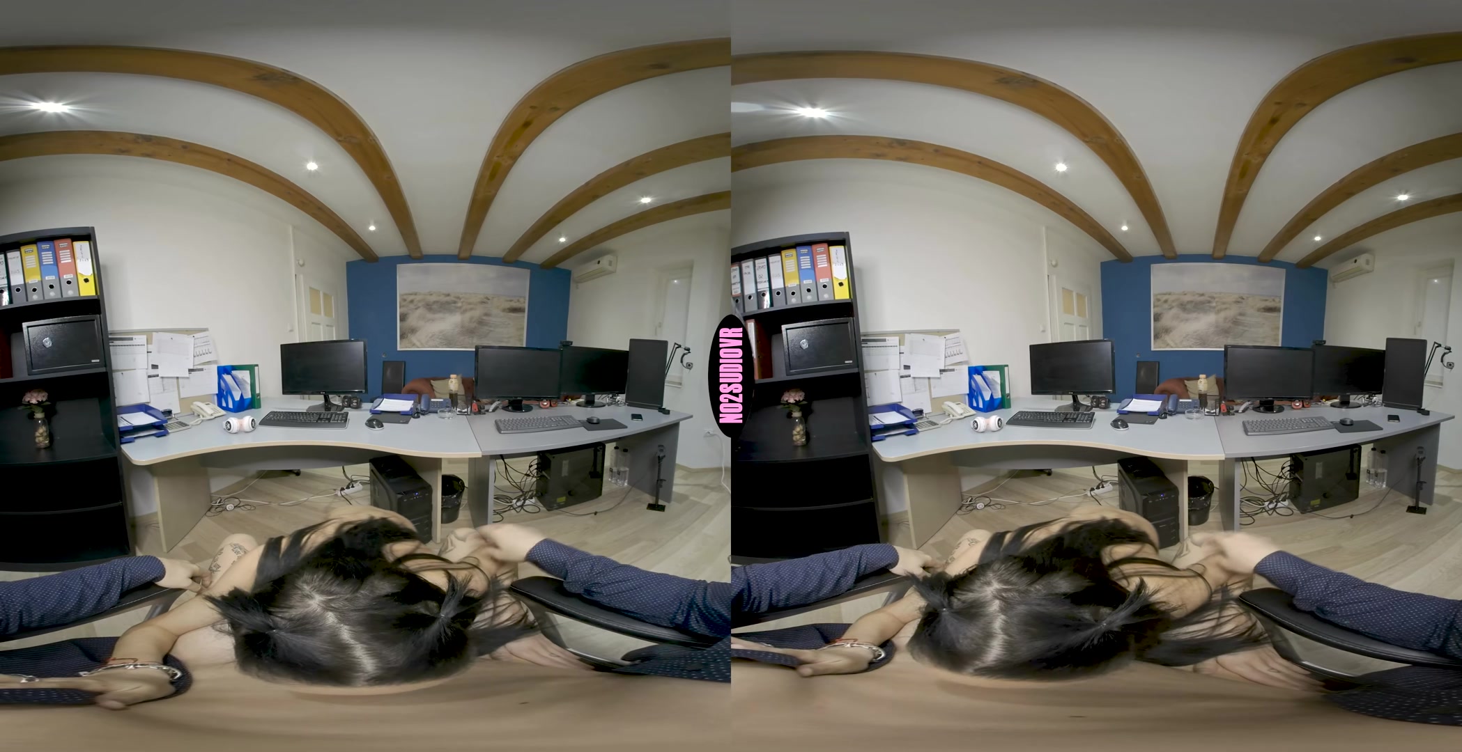At the Office - Hot Massage - No2StudioVR