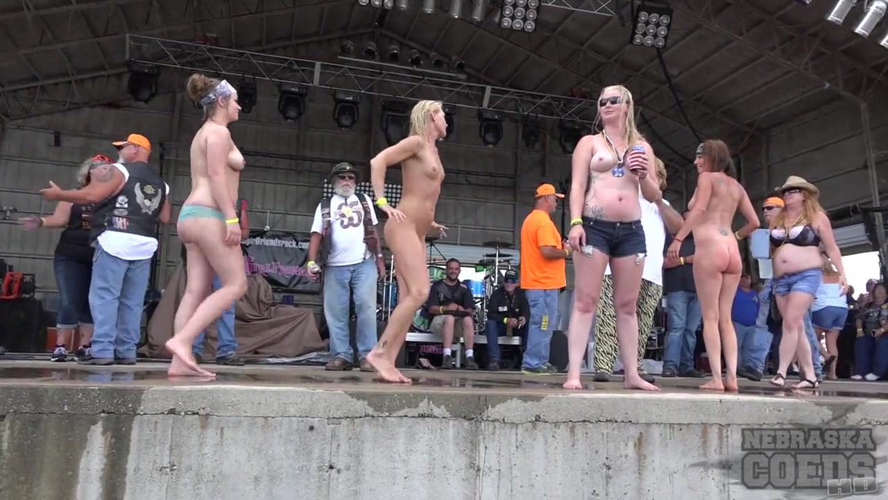 First Wet T At Abate Of Iowa Biker Rally 4th Of July Weekend 2016 - NebraskaCoeds