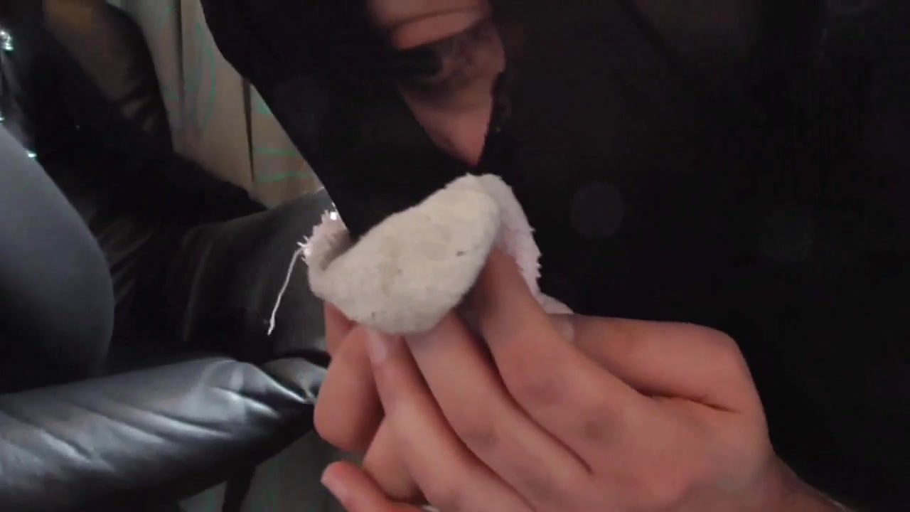 Sock sniffing, smelling training by Mistress Ronja by Foot Girls